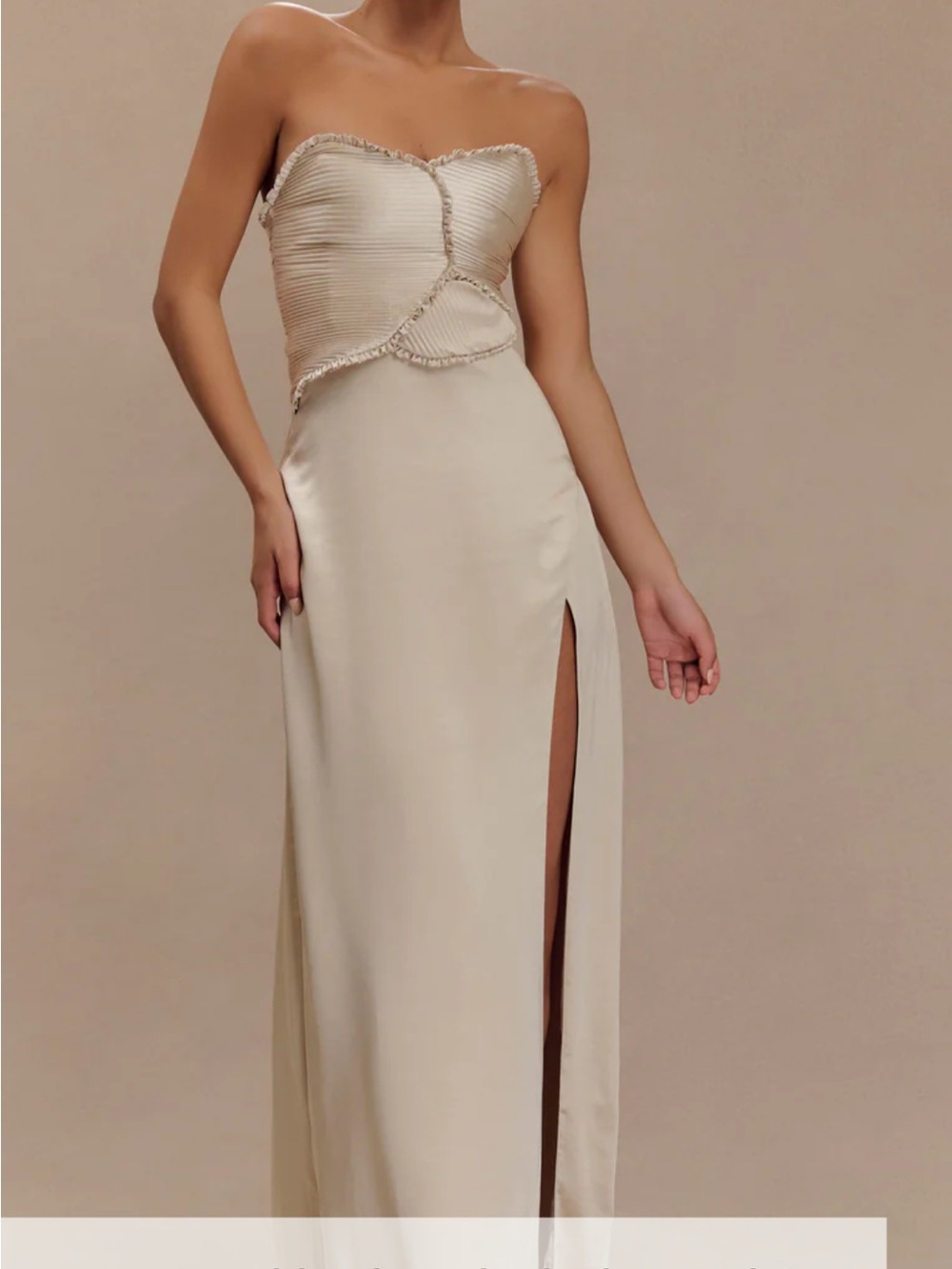 Mehski gold dress